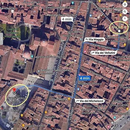 Apartment Uffizi & Santo Spirito Family/groups Florence